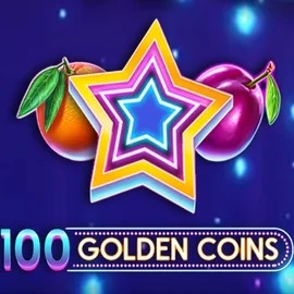 100 Golden Coins logo – Slots by Amusnet Interactive at Goldenbet Casino