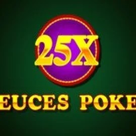 25x Deuces Poker logo by iSoftBet at Goldenbet Casino