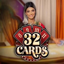 32 Cards slot icon by Ezugi, available at Goldenbet Casino