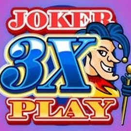Official Poker logo: 3x Joker Play by iSoftBet at Goldenbet Casino