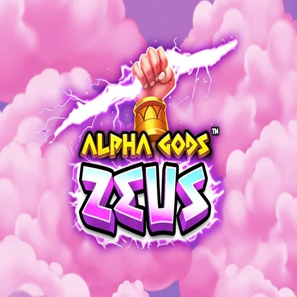 Alpha Gods Zeus online game logo by PearFiction Studios on goldenbetcasino.eu.com