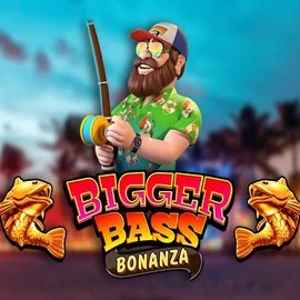 Bigger Bass Bonanza logo – Slots by Pragmatic Play at Goldenbet Casino