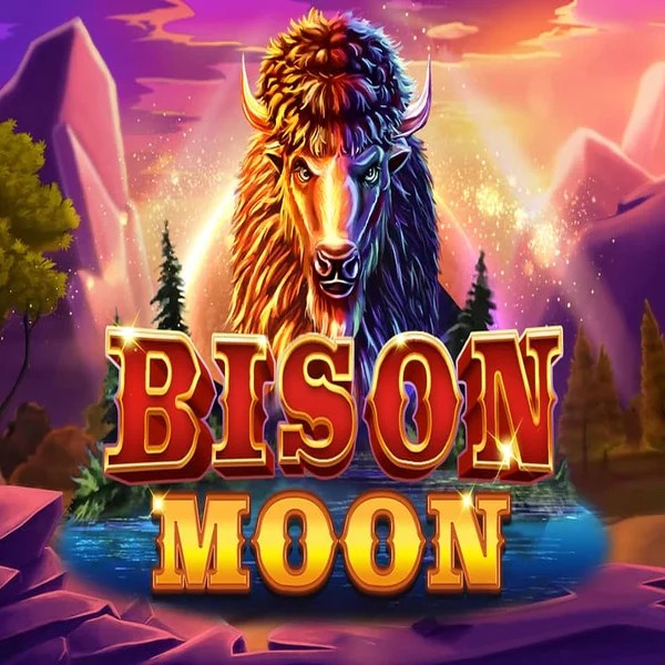 Bison Moon logo by Northern Lights Gaming at Goldenbet Casino