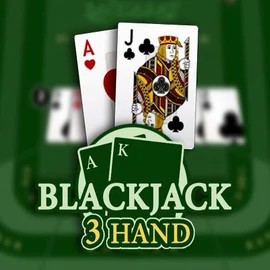 Official Table Games logo: Blackjack 3H (Habanero) by Habanero at Goldenbet Casino