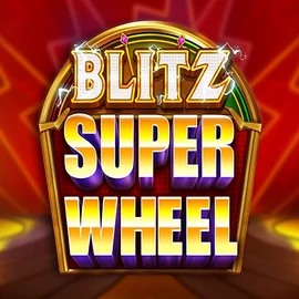 Blitz Super Wheel slot logo by Pragmatic Play at Goldenbet Casino