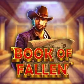 Book Of Fallen slot visual from Pragmatic Play available on goldenbetcasino.eu.com