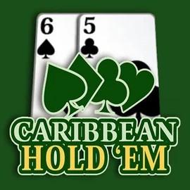 Caribbean Hold'em logo by Habanero Goldenbet Casino