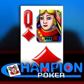 Champion Poker slot icon by Spin2Win, available at Goldenbet Casino
