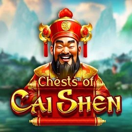 Chests of Cai Shen by Pragmatic Play, showcased at goldenbetcasino.eu.com – game logo