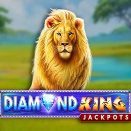 Enjoy Diamond King Jackpots by SpinPlay Games – logo hosted on goldenbetcasino.eu.com