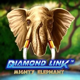 Diamond Link Mighty Elephant logo – Slots by Novomatic at Goldenbet Casino