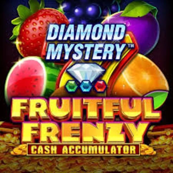 Slots logo of Diamond Mystery Fruitful Frenzy Cash Accumulator from Greentube at Goldenbet Casino