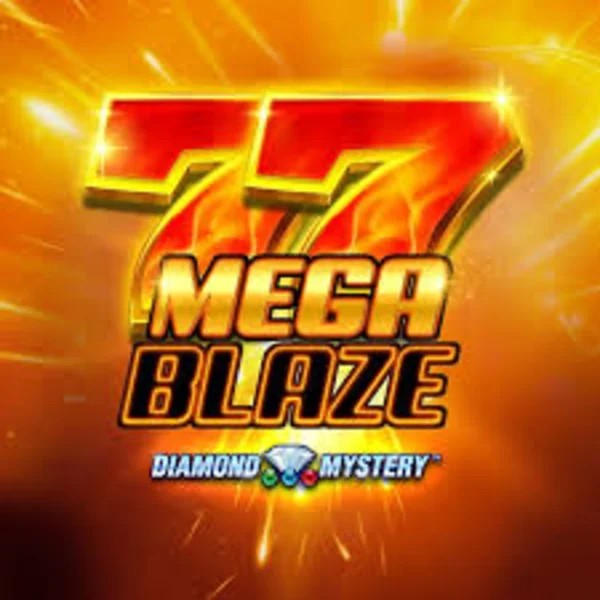 Diamond Mystery Mega Blaze logo – Slots by Greentube at Goldenbet Casino