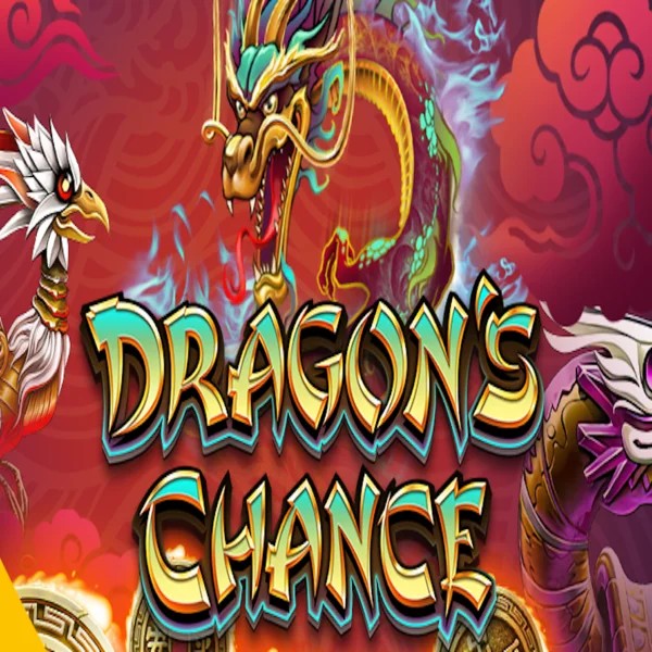 Dragons Chance slot logo by BF Games at Goldenbet Casino