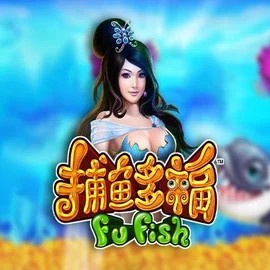 Fu Fish online game logo by Skywind Group on goldenbetcasino.eu.com
