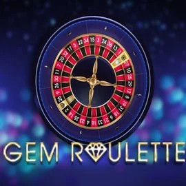 Gem Roulette slot logo by iSoftBet at Goldenbet Casino