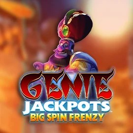 Genie Jackpots: Big Spin Frenzy logo by Blueprint Gaming at Goldenbet Casino
