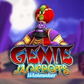 Genie Jackpots Wishmaker by Blueprint Gaming, showcased at goldenbetcasino.eu.com – game logo