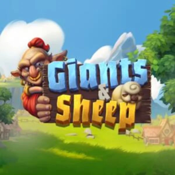 Giants and Sheep logo – Slots by Relax Gaming at Goldenbet Casino