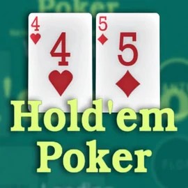 Hold em Poker by OneTouch Games, showcased at goldenbetcasino.eu.com – game logo