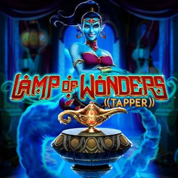 Lamp Of Wonders Tapper slot visual from Greentube available on goldenbetcasino.eu.com