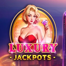 Luxury Jackpots online game logo by Triple Cherry on goldenbetcasino.eu.com