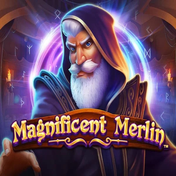 Magnificent Merlin online game logo by Greentube on goldenbetcasino.eu.com