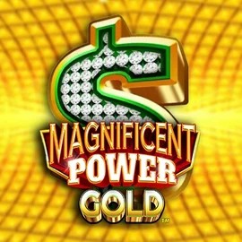 Magnificent Power Gold slot logo by Oros Gaming at Goldenbet Casino