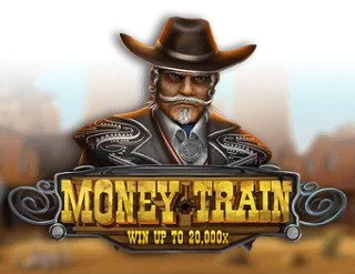 Official Slots logo: Money Train by Relax Gaming at Goldenbet Casino