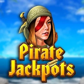 Pirate Jackpots by Belatra Games, showcased at goldenbetcasino.eu.com – game logo