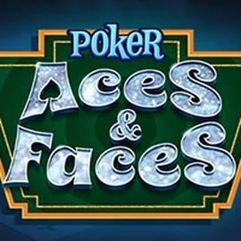 Poker Aces & Faces (Nucleus Pyramid Poker) online game logo by Nucleus Gaming on goldenbetcasino.eu.com