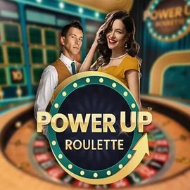 PowerUP Roulette by Pragmatic Play, showcased at goldenbetcasino.eu.com – game logo
