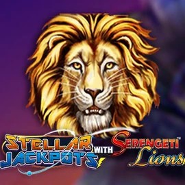 Try Stellar Jackpots with Serengeti Lions slot by Lightning Box Game on goldenbetcasino.eu.com – logo image