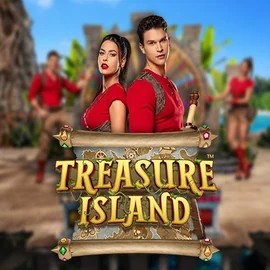 Treasure Island game by Pragmatic Play – logo hosted on Goldenbet Casino
