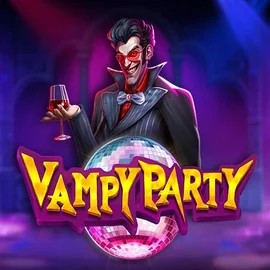 Vampy Party logo by Pragmatic Play at Goldenbet Casino