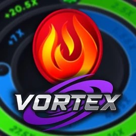 Official Casino Games logo: Vortex (Turbo Games) by Turbo Games at Goldenbet Casino